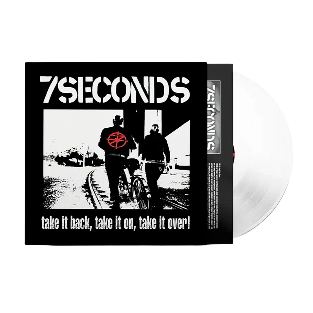 7 Seconds - Take It Back, Take It On, Take It Over! (White vinyl)