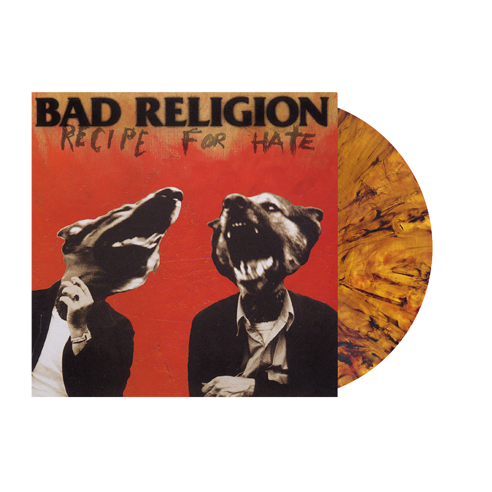 Bad Religion - Recipe For Hate (Tigers Eye color vinyl )