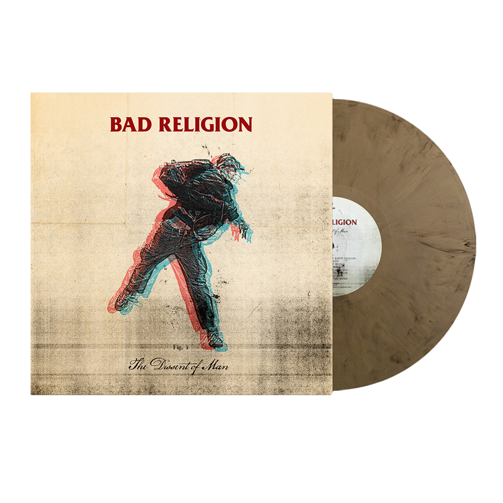 Bad Religion - The Dissent Of Man (Skull gold color vinyl)