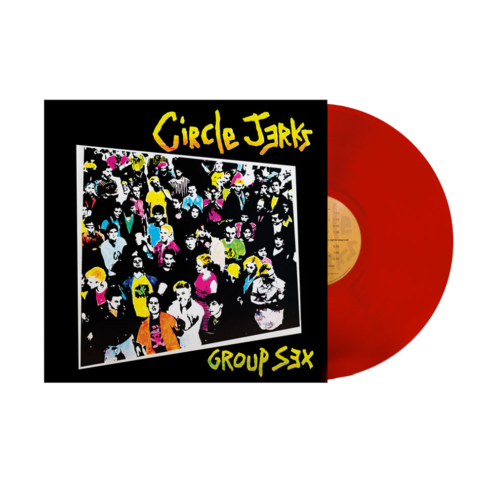 Circle Jerks - Group Sex: 40th Anniversary Edition (Red vinyl)
