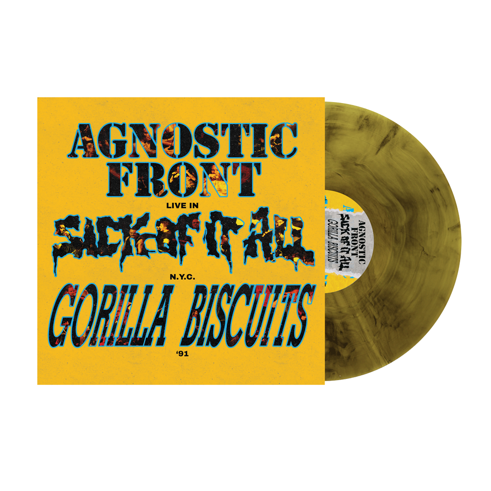 Agnostic Front / Sick Of It All / Gorilla Biscuits - Live In N.Y.C. '91 (Galaxy vinyl)