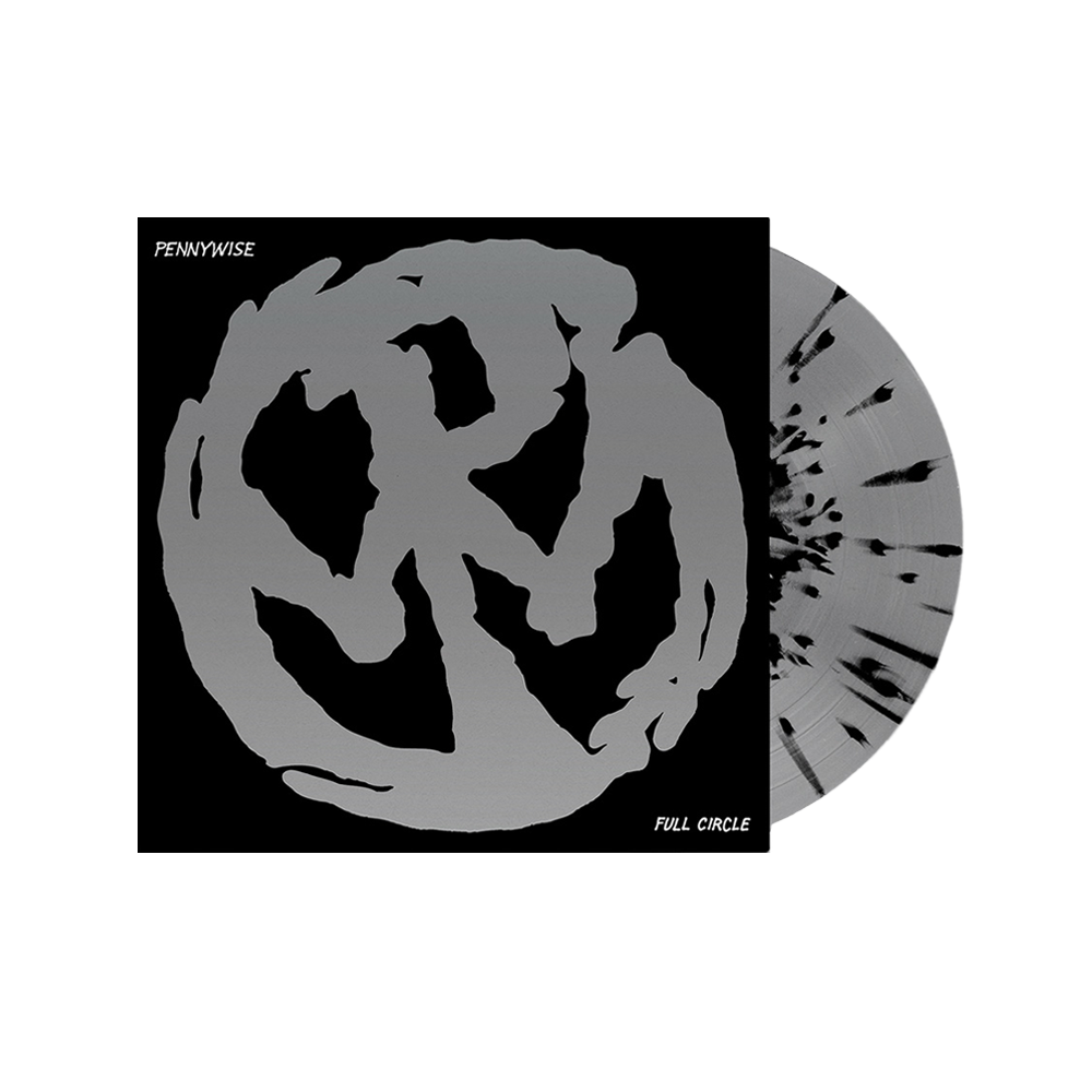 Pennywise - Full Circle (Silver/Black Splatter)