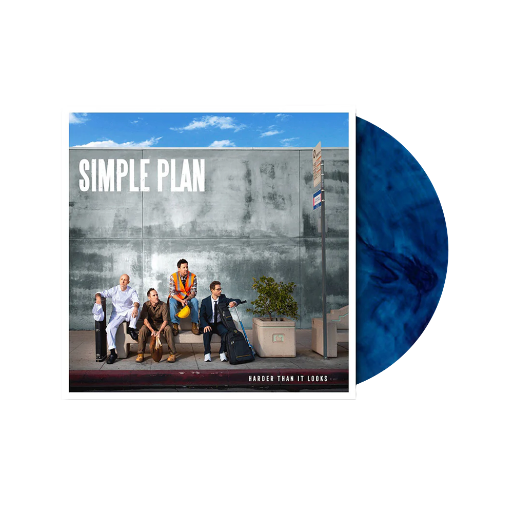 Simple Plan - Harder Than It Looks (Blue marbled vinyl)