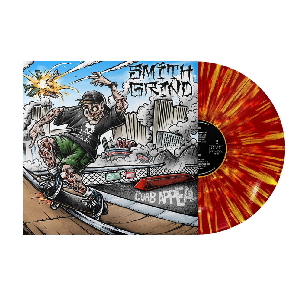 Smith Grind - Curb Appeal (Red & Yellow Splatter)