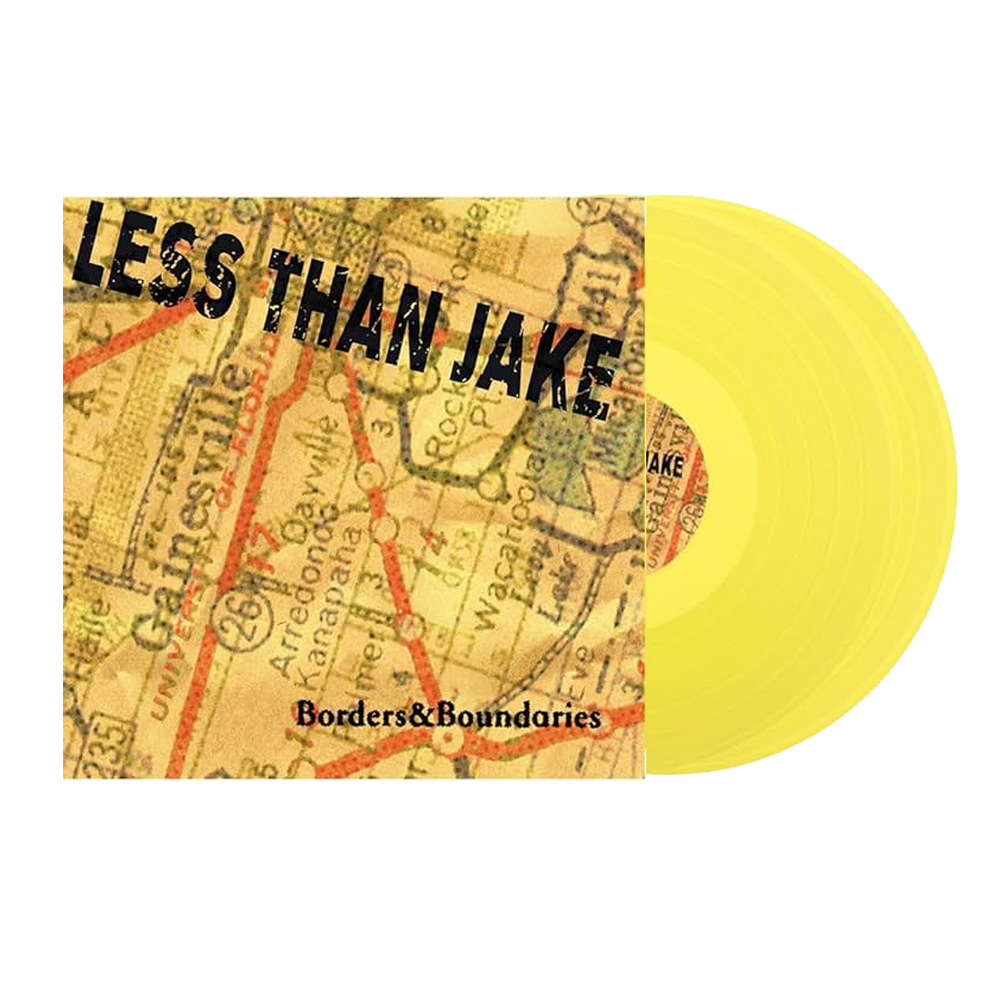 Less Than Jake - Borders & Boundaries 2xLP (Yellow)