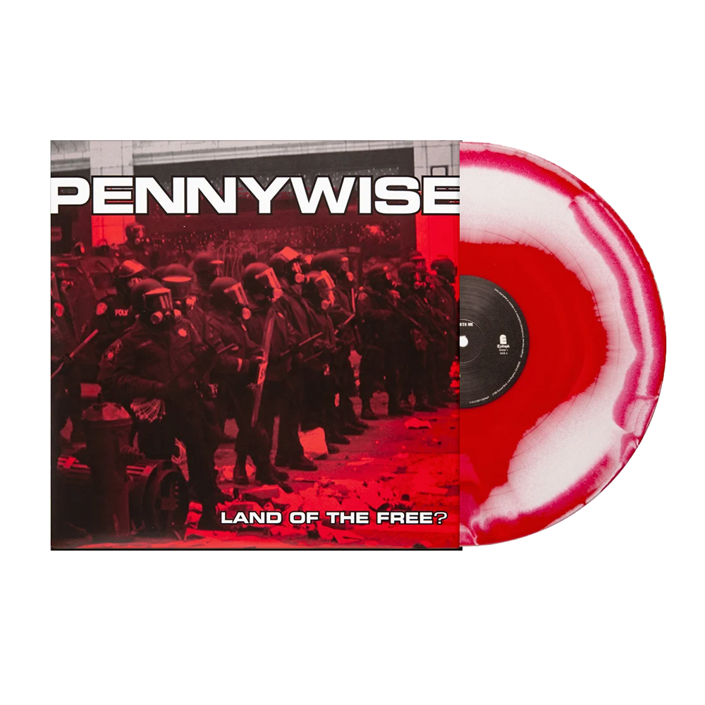 Pennywise - Land Of The Free? (Red & White)