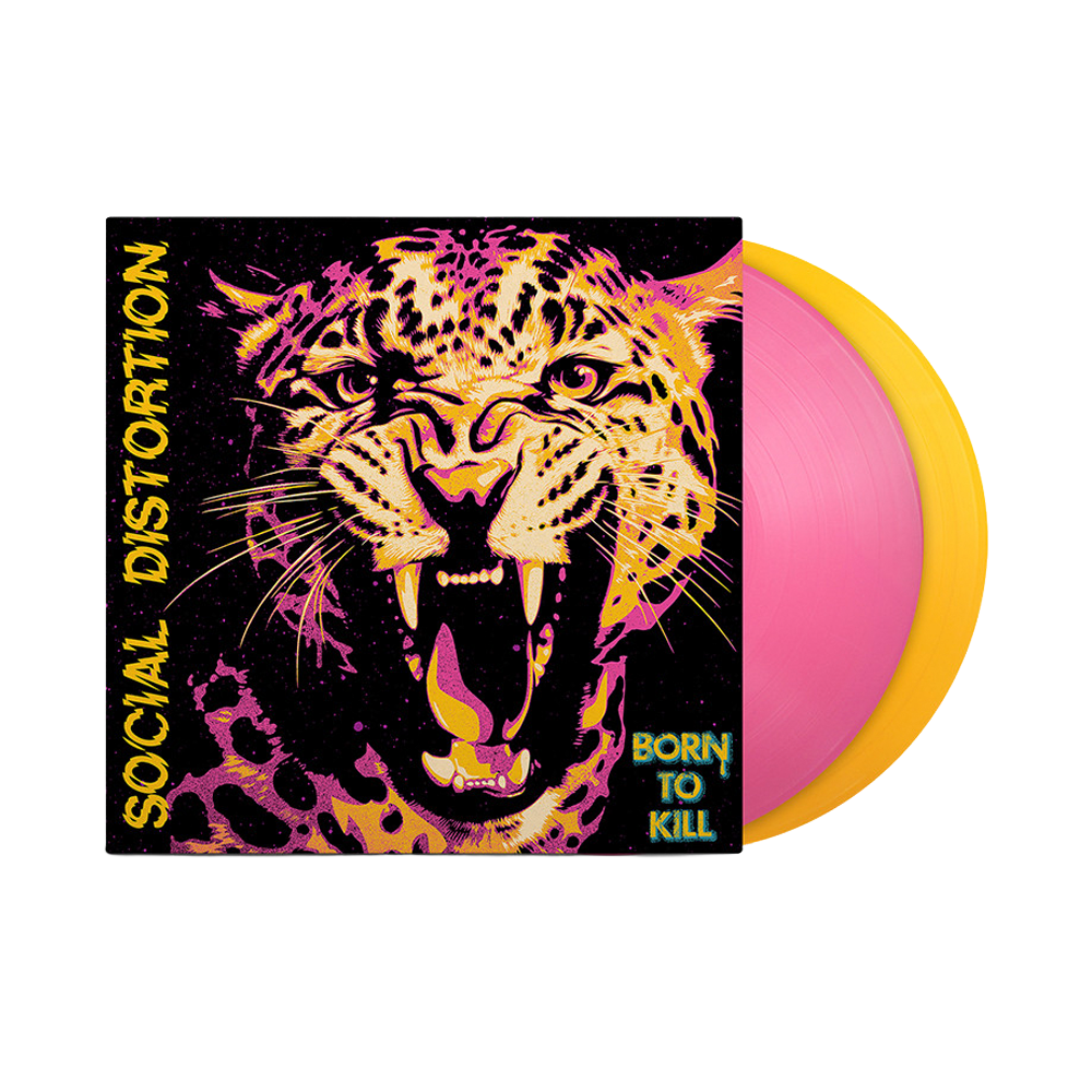 Social Distortion - Born To Kill (Yellow & Pink)