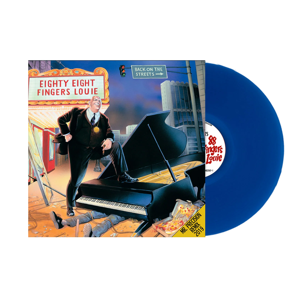 88 Fingers Louie - Back On The Streets (Blue vinyl)