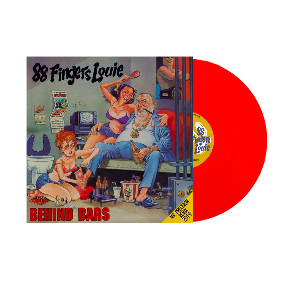 88 Fingers Louie - Behind Bars (Red vinyl)