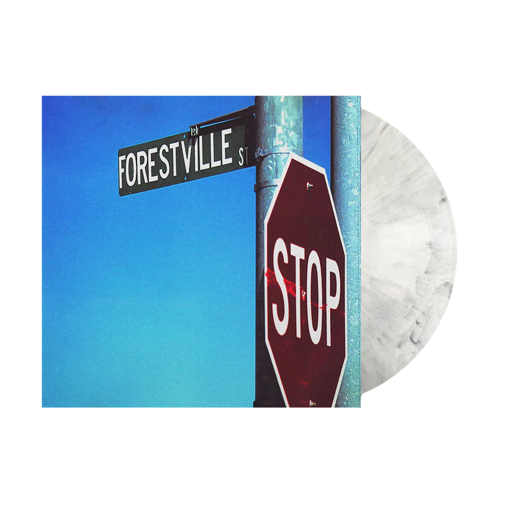 Bracket – 924 Forestville St. (White marbled)