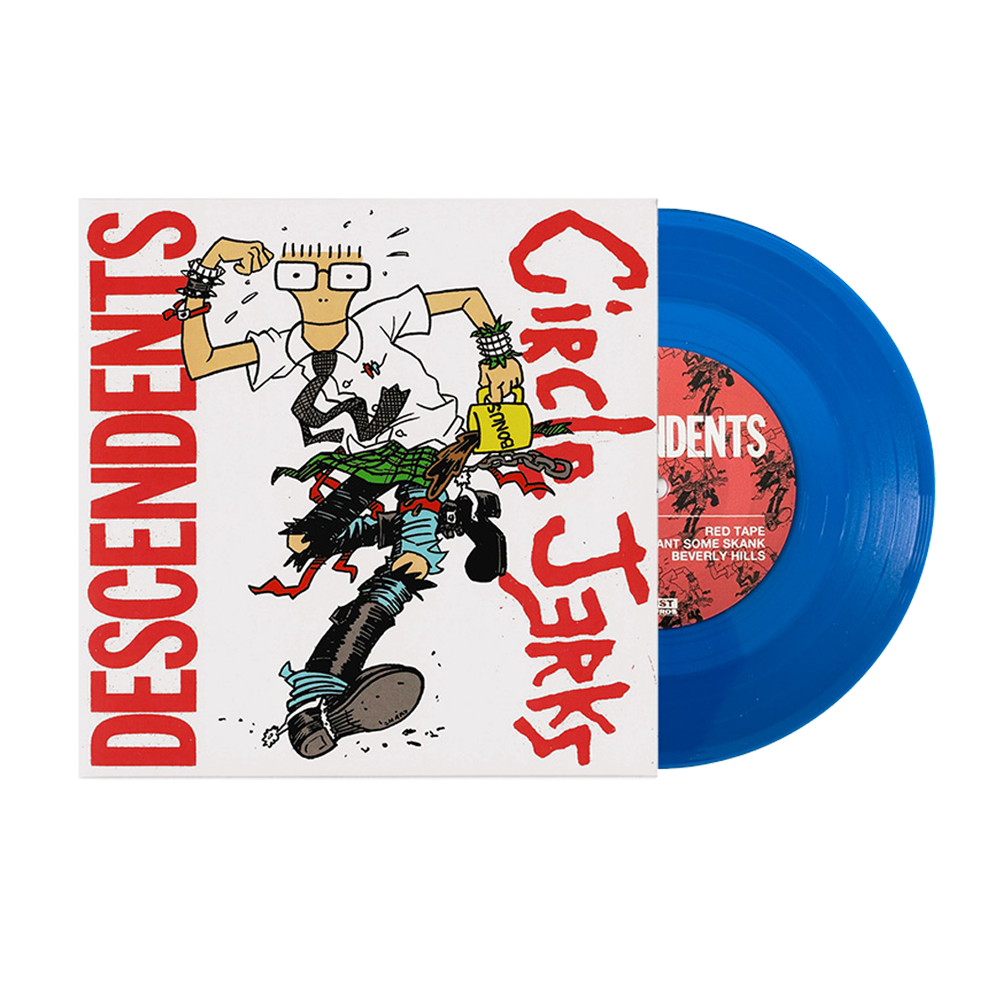 Descendents & Circle Jerks Split (Blue vinyl) BACK IN STOCK!!!!