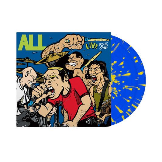 ALL/Descendents - Live Plus One 2xLP (Sky Blue & Yellow Splatter)