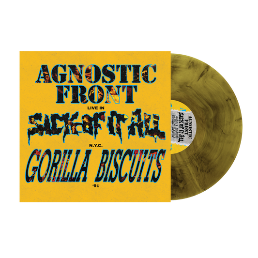 Agnostic Front / Sick Of It All / Gorilla Biscuits ‎- Live In N.Y.C. '91 (Galaxy vinyl)