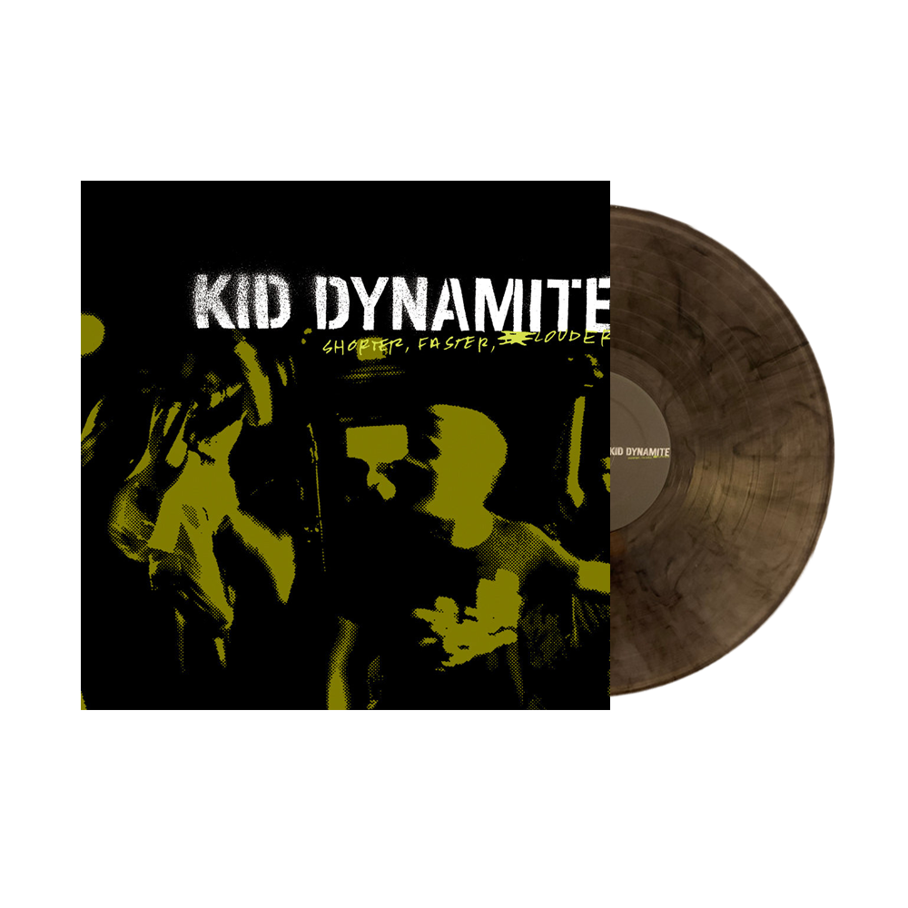Kid Dynamite - Shorter, Faster, Louder (Clear & Black)