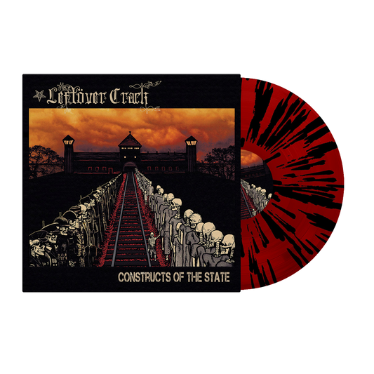 Leftöver Crack - Constructs Of The State (Red & Black Splatter)