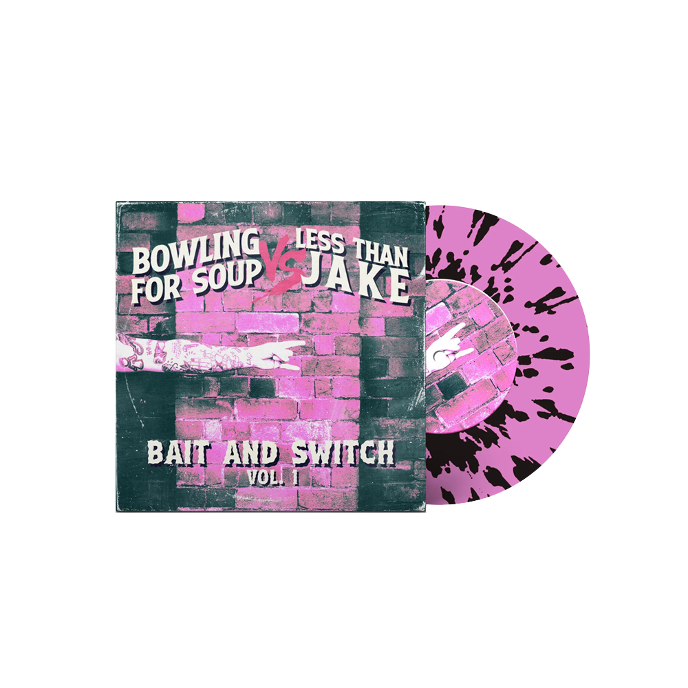 Less Than Jake & Bowling For Soup - Bait and Switch Vol. 1 (Pink Splatter)