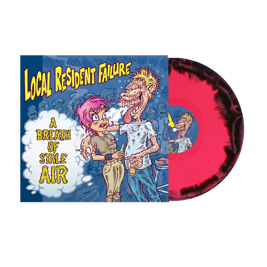 Local Resident Failure - A Breath Of Stale Air (Black & Pink vinyl)