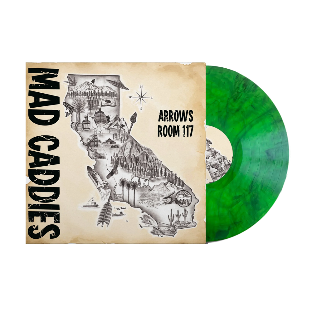 Mad Caddies - Arrows Room 117 (Green vinyl)