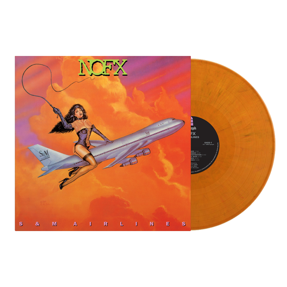 NOFX - S&M Airlines (Orange smoke vinyl)
