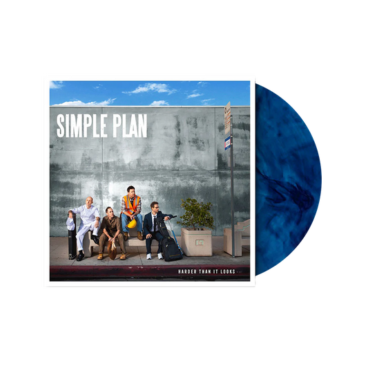 Simple Plan - Harder Than It Looks (Blue marbled vinyl)