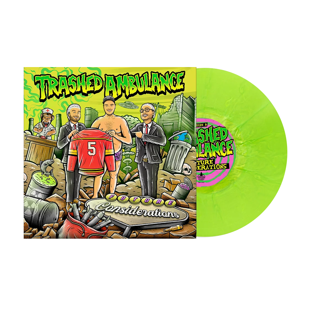 Trashed Ambulance - Future Considerations (Neon Green vinyl)