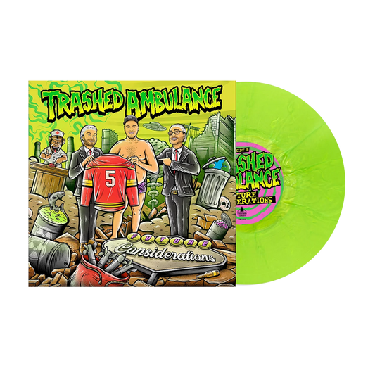 Trashed Ambulance - Future Considerations (Neon Green vinyl)