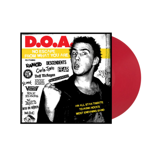 Various – D.O.A. No Escape From What You Are (Red vinyl)