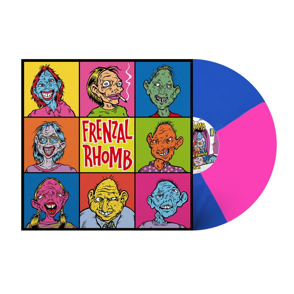 Frenzal Rhomb - Meet The Family (Pink & Blue vinyl)