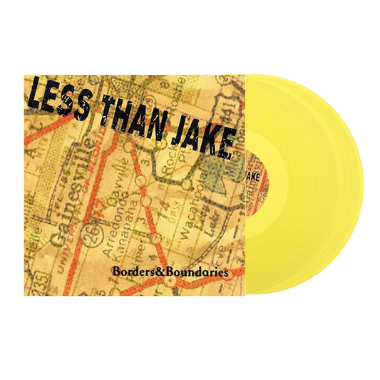 Less Than Jake - Borders & Boundaries 2xLP (Yellow)