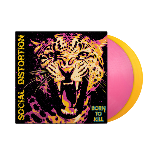 Social Distortion - Born To Kill (Yellow & Pink)