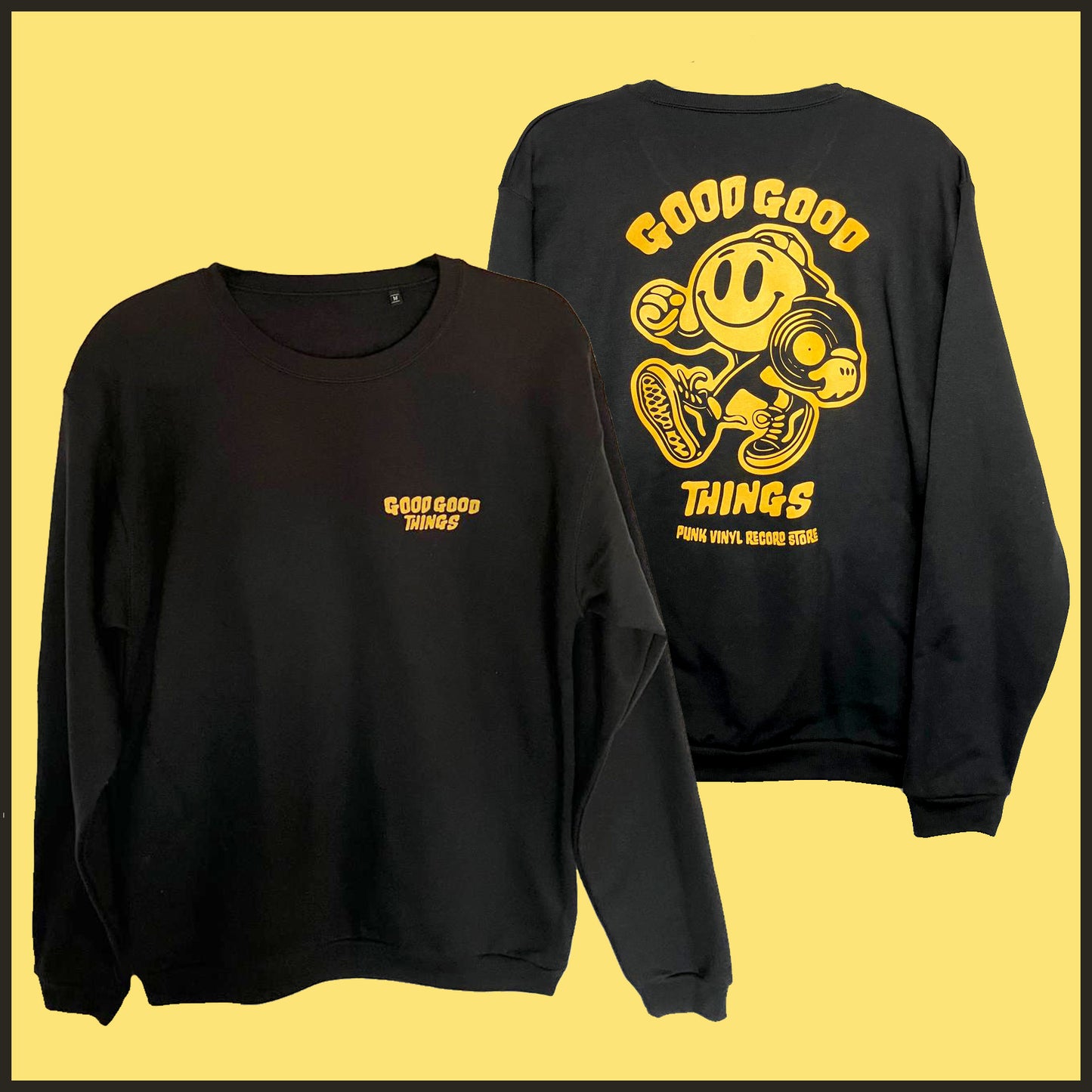 Good Good Things Sweatshirt Black