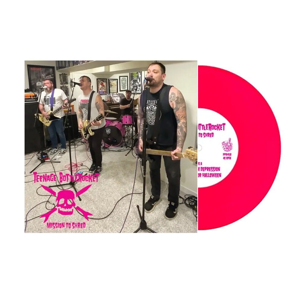 Teenage Bottlerocket - Mission To Shred (Pink vinyl)
